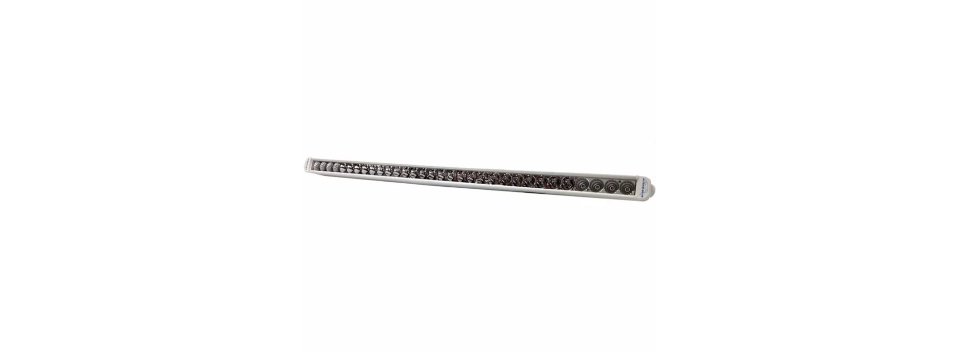 Lazer Star Lights 34 inches 3W Atlantis Single-Row 32-LED Combi Light Bar, White Marine Finish